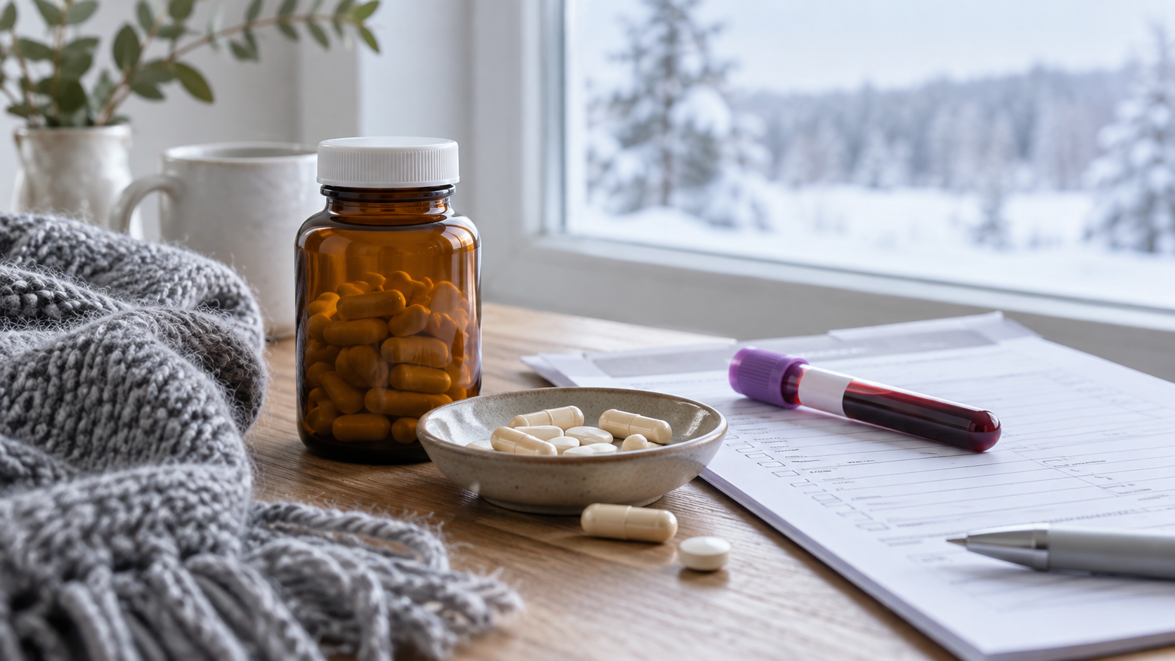 Wie viel Vitamin D am Tag: Winter-Guide