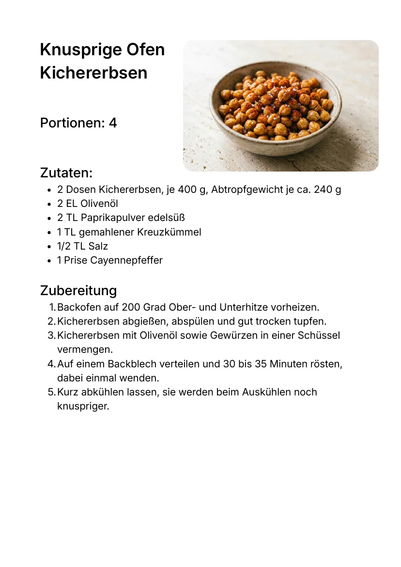 Vorschau: Snacks