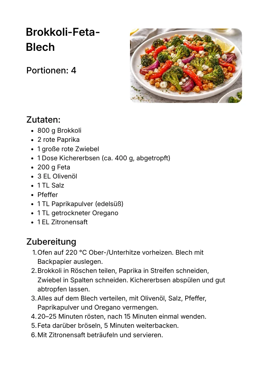 Vorschau: Brokkoli-Rezepte