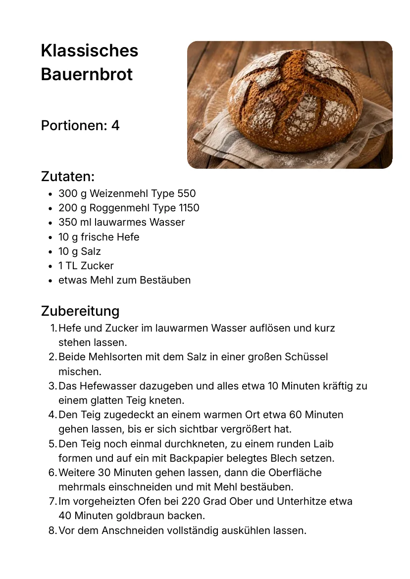 Vorschau: Brot-Rezepte