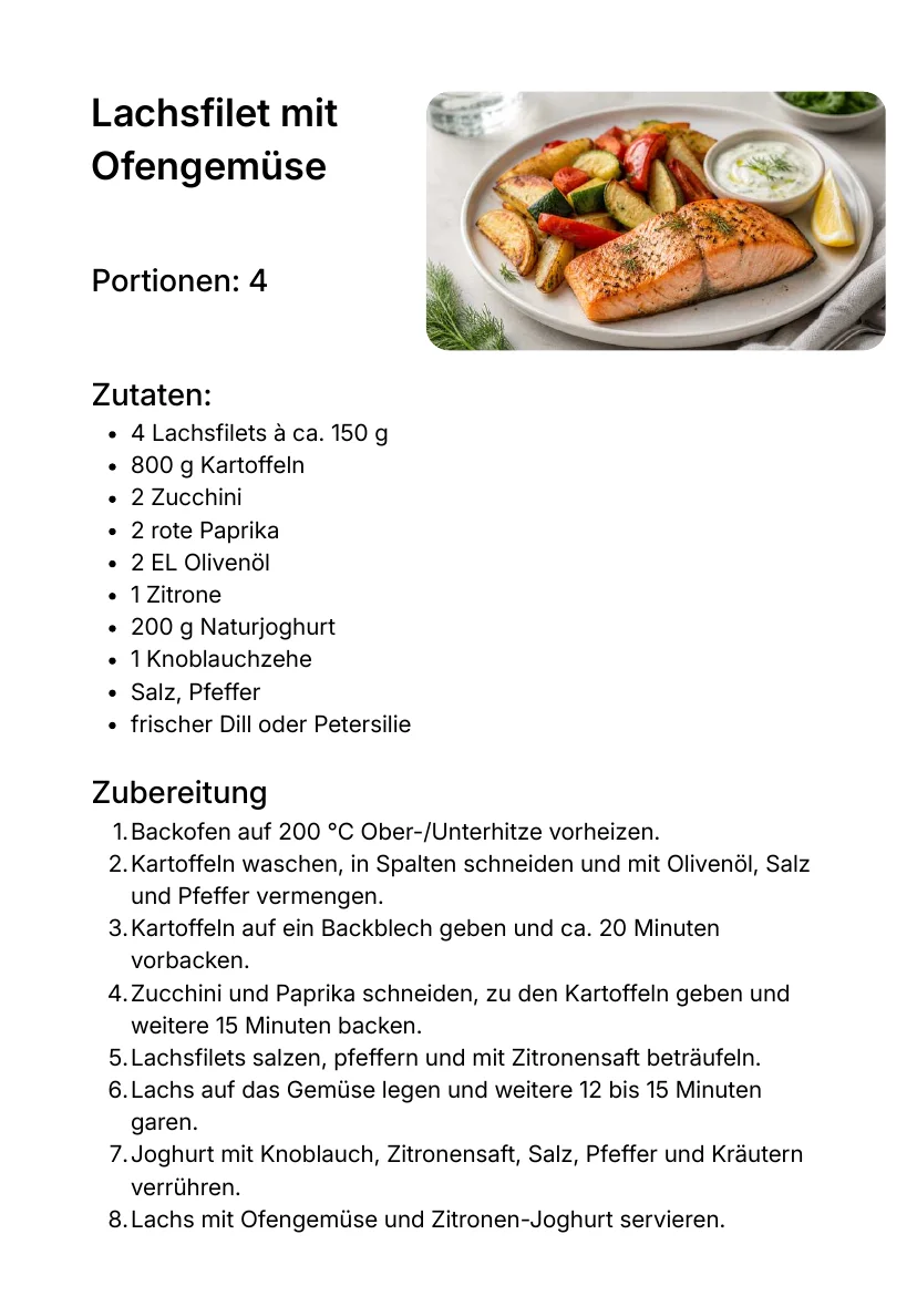Vorschau: Omega-3-Rezepte